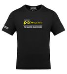 Fastb Vstro Master of Adventure Half Sleeve Tshirt (X-Large) Black