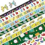 9 Pieces Back to School Ribbons Sch