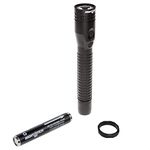 Nightstick Xtreme Lumens Metal Personal-Size LED Dual-Light - Light and Battery Only, Black