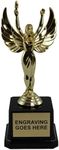 Victory Female Trophy | Award Trophy for Sports Achievement Recognition | Custom Engraved Trophy