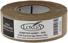 Artists 36mm x 54 Metre Gumstrip Brown Framing Tape Roll