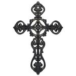 DreamsEden Metal Cross Wall Decor, Small Hanging Art Home Room Decoration, 8.5’’H