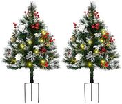 HOMCOM 2 Foot/23 inch 2 Pack Pre-li