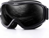 Juli Ski Goggles,Winter Snow Sports Snowboard Over Glasses Goggles with Anti-Fog UV Protection Double Lens for Men Women & Youth Snowmobile Skiing Skating