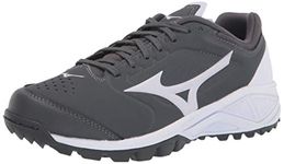 Mizuno Sweep 5 Low Women's Metal Softball Cleat Grey-white