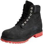 Timberland AF 6 in Prem Mens Black Boots Work Work Boots New/Display UK 9.5