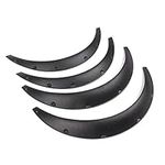 Supernic 4Pcs Car Fender Flares 3.5/2.8Inch Universal Car Wheel Mudguards Set Wheel Trims Eyebrow Car Wheel Arch Protectors for Car Jeep Off-road SUV Protection Decoration Parts