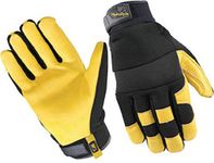 WELLS LAMONT HydraHyde Water Resistant Leather Work Gloves Size UK XL