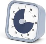 Time Timer Home MOD - 60-Minute Visual Timer Home Edition for Children, for Home Schooling, School Desk, Office Desk and Meetings, with Silent Operation