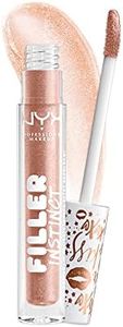 NYX PROFESSIONAL MAKEUP Filler Instinct Plumping Lip Polish, Lip Plumper Gloss - Brunch Drunk (Champagne)