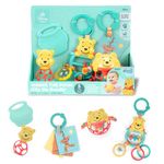 Disney Baby Winnie The Pooh Silly Ole Bundle Gift Set by Bright Starts, 5 Toys Included for Newborns & Up