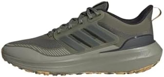 adidas Men's Ultrabounce TR Bounce Running Shoes Sneaker, Olive Strata/Carbon/Oat, 8.5 UK