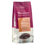 Teeccino Mocha Chicory Herbal Coffee Alternative, Caffeine Free, Acid Free, Coffee Substitute, Prebiotic, 11 Ounce