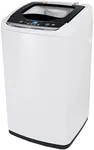 BLACK+DECKER Small Portable Washer, Washing Machine for Household Use, Portable Washer 0.9 Cu. Ft. with 5 Cycles, Transparent Lid & LED Display