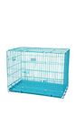 Pawwfect® 36 inch Iron and Plastic Cage with Removable Tray for Dogs and Rabbits (Blue)