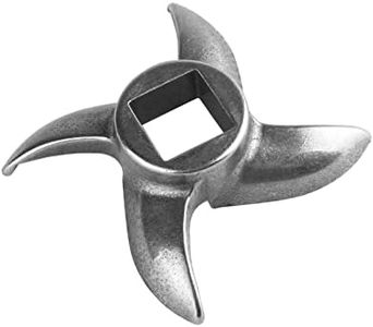 ANDREW JAMES Stainless Steel Meat Mincer 12 Number Mixer Heavy Duty MS Blade | Commercial for Industrial Use