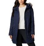 Columbia Women's Suttle Mountain Long Insulated Jacket, Dark NOCTURNAL, Medium