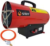 Sridy 50KW Portable Propane LPG Gas Heater Industrial Workshop Space Fire Electric