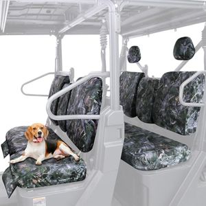 StarknightMT Seat Covers Compatible with CFMOTO Uforce 1000 XL 2022-2024,1680D Waterproof UTV Seat Covers Camo Set (11 Pcs) with Handy Pockets UFORCE 1000xl Accessories
