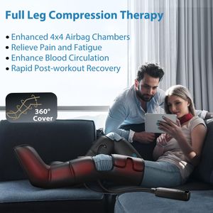 FIT KING Leg Massager Boots – Air Compression for Circulation & Recovery