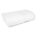 Trident Soft Comfort Air Rich 100% Cotton Towels for Bath, 500 GSM Large Size Bathroom Towels for Men/Women, 1 Piece Bath Towel (69cm x 137cm), White