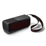 PHILIPS Audio Wireless Speaker Bluetooth, TAS4807B/00, Highly Portable & Waterproof IP67 Speaker With Integrated Microphone For Calls, Up To 12 Hours Playback, Black