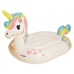 Funsicle Giant Inflatable Unicorn Magic Ride-On Pool Float, Adult-Sized