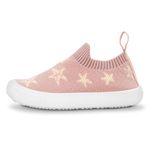 Jan & Jul Baby Sneakers for Girls, Flexible and Light-Weight (Starfish, Size: 5 Toddler)