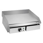 FROTH & FLAVOR Stainless Steel Commercial Electric Griddle Plate 1.5 Ft with 3 Year Warranty