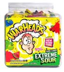 War-Heads Extreme Sour Candy,Old School Sour Candies - Original 5 Fruit Flavors - Bulk Candy Bag for Parties and Holidays 2 lb ‎Tub 240 Pieces, Comes with surprice gift in All ABOUT RETAIL packaging