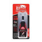 LePage Super Glue Ultra Liquid Control, Clear Superglue, Cyanoacrylate Adhesive Instant Glue, Quick Dry - 4 ml Bottle, 1 Pack