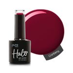 Halo Gel Polish 8ml - Cranberry. UV/LED Gel Nail Polish, Long Lasting & Easy To Apply. Soak Off Gel Polish, Nail Art Colours For Manicure & Pedicure. Gel Polish For Professional & Home Use.