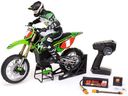 LOSI RC 1/4 Promoto-MX Motorcycle RTR with Battery and Charger, Pro Circuit, LOS06002, Green