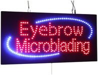 Eyebrow Microblading Sign, 24"x12",