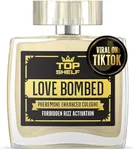 Top Shelf Grind Love Bombed - Pheromone Cologne for Men | Bold Attraction & Confidence | Male Perfume Oil Infused | Long-Lasting Pheromones Spray | Made in USA | 100ml