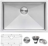 Ruvati 28-inch Undermount 16 Gauge Tight Radius Stainless Steel Kitchen Sink Single Bowl - RVH7250