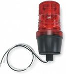 Warning Light, Strobe Tube, Red, 120VAC