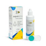 Aqualens Comfort Contact Lens Solution 120ML - Pack of 1 (Lens Cases Free)