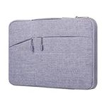 Megoo 12inch Laptop Sleeve Case for Microsoft Microsoft Surface Laptop Go 3/2 12.4", Pro 9/X/8 13", Pro 7+/7/6/5 12.5", Travel Case with Handle Pocket for 11"-13" Tablet Chromebook Computers(Gray)