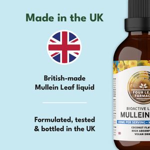 Mullein Leaf Extract High Strength Supplement – Herbal Support