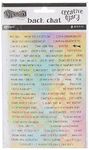 Ranger Dylusions Back Chat Sticker Pack, Paper, Multi-Colour, 19.1 x 11.2 x 0.2 cm