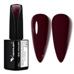 VENALISA Gel Nail Polish 15ml Red-Brown Color Gel Polish Soak Off Nail Lamp UV LED Long-Wear for Nail Art DIY Salon-Quality Manicure at Home