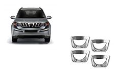 EMPICA Chrome Plated Car Door Handle Covers Exterior Accessories Grab Handle Cover Compatible with Mahindra Xuv 500 Old Model