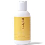 Ashba Botanics Clarifying Shampoo for Women & Men with Curly & Wavy Hair | Hard Water Expert To Deeply Cleanse, Remove Buildup & Exfoliate Scalp | with Vitamin C & Natural AHAs | Sulphate Free 100 ml