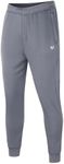 NORTHYARD Men's Athletic Running Joggers Lightweight Workout Gym Pants Jogging Pants Mesh Sweatpants Smokegrey 2XL