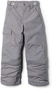 Columbia Boys' Big Bugaboo II Pant, City Grey, Medium
