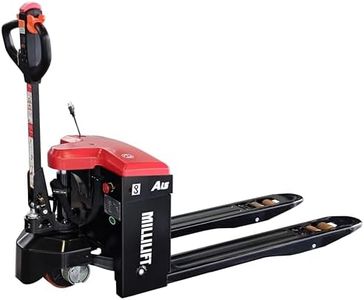 Millilift Electric Pallet Jack, 3300LB Capacity, 45"x21" Forks