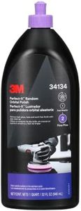 3M Perfect-It Random Orbital Polish, 34134, 1 Quart, Fast Cutting Polisher for Automotive