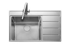 Rangemaster BST8601R/ Boston 860520 1.0B Sink RHD S/S, Stainless