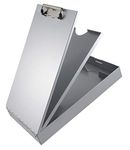 Saunders Recycled Aluminum Cruiser-Mate II Storage Clipboard with Dual Tray Storage, Legal Size (21119)